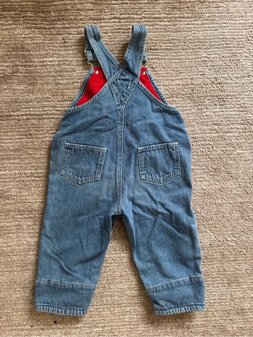 Kids' Growing Up Denim Bundle Two pairs Overalls in Light & Medium Blue & Jeans